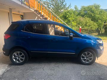 Ford Ecosport 1.5 tdci blu elettrico