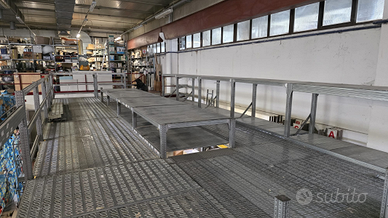 Scaffalatura a soppalco