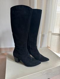 Stivali in camoscio Giancarlo Paoli