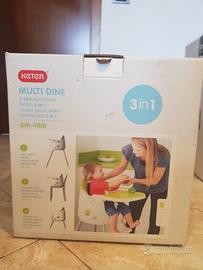 Seggiolone Keter 3 in uno - verde