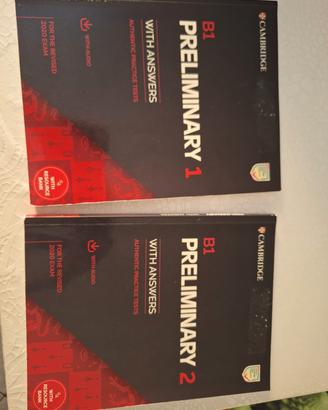 Libri per  esami certificazioni Cambridge 