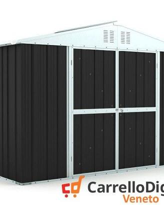 Box giardino lamiera zincata 327x155 nero