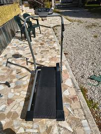 tapis roulant con computer palestra 