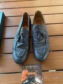 Mocassino intrecciato