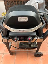Barbecue elettrico Weber pulse 2000 con carrello