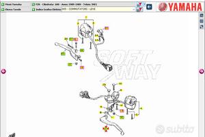 Leva frizione Yamaha FZR 600 3HE839120000