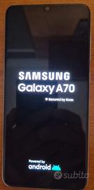 Samsung Galaxy A70 128GB White + Scatola e Cover