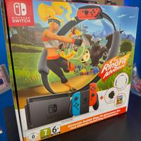 Nintendo Switch + Ring Fit Adventure Pack