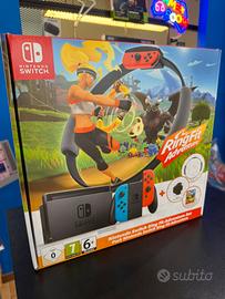 Nintendo Switch + Ring Fit Adventure Pack