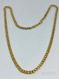 Collana uomo oro 18KT gr 53.70