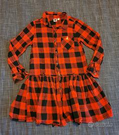 Abito chemisier Z Generation bambina 8 anni quadri