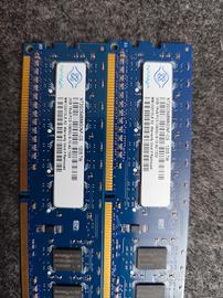 RAM 2x2gb PC fisso 