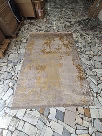 Tappeto classico 3x2 metri beige e oro –Come nuovo