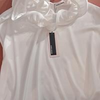 camicia bianca collo staccabile 