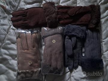 guanti shearling NUOVI donna/ uomo tg S/M