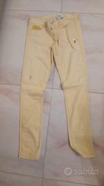 jeans giallo donna Guess taglia 29