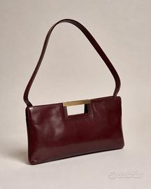 Borsa a spalla vintage bordeaux