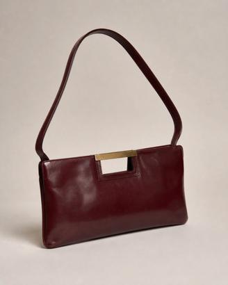 Borsa a spalla vintage bordeaux
