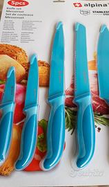 Set coltelli acciaio inox