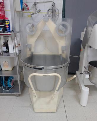 Impastatrice tuffante a vasca estraibile 120 Kg