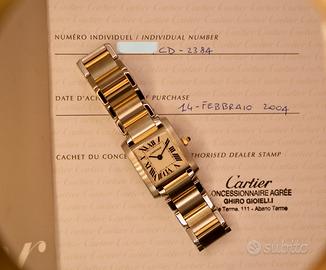 Cartier Tank Française Ref. 2384 Full Set  