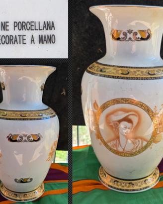vaso porcellana e oro,si spedizione 