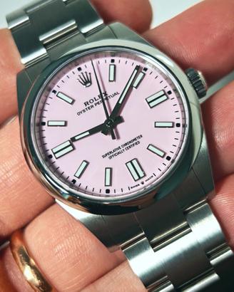 Rolex OP 41mm Candy Pink 134300 nuovo 06/2026 ITA