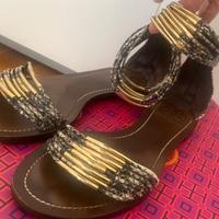 sandali bassi tory burch