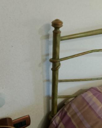 letto in ferro battuto 