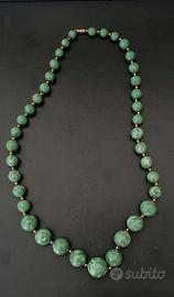 Collana pietre verdi