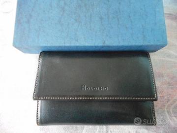 Porta fogli Holding da donna  in pelle