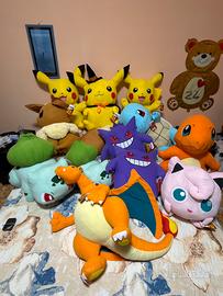 Peluche pokemon stitch hello kitty kuromi ufficial