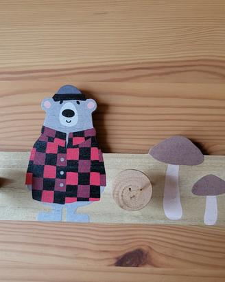 Appendino legno per cameretta