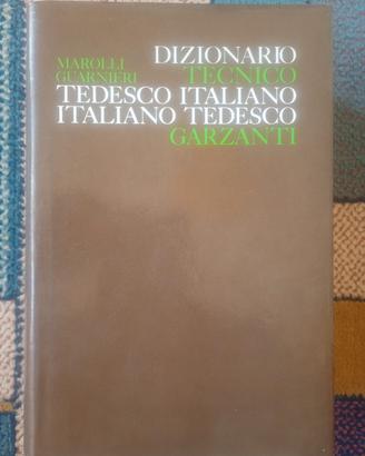 Dizionario tecnico GARZANTI Tedesco Italiano 