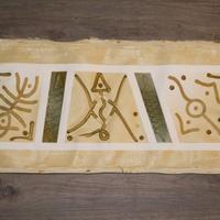 TELE CON DIPINTI ETNICI