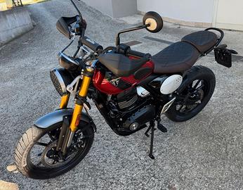 Triumph Scrambler 400X Carnival Red