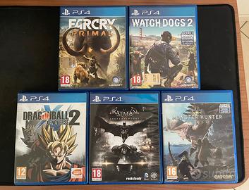 Vari giochi PS4