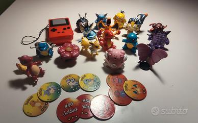 Lotto Pokémon Vintage TOMY 1999 + BattPoke Rosso