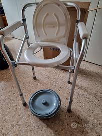 Sedia comoda per Wc e doccia