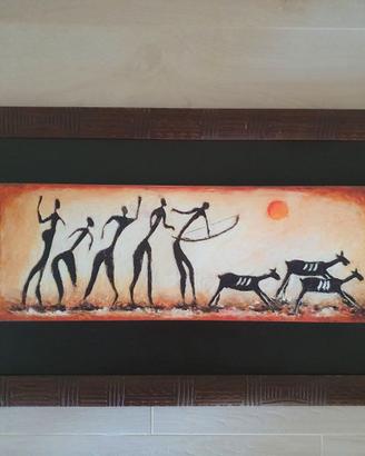 Stampa su legno in cornice