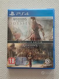2 Giochi Play 4 - Assassin's Creed Origins+Odyssey