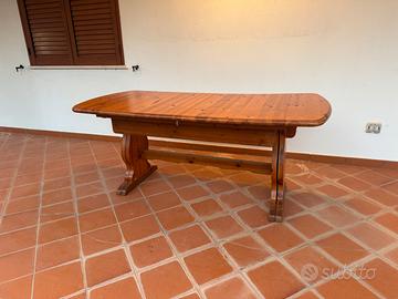 Tavolo Pino di Svezia 185x90