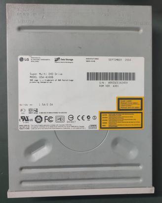 Masterizzatore e lettore DVD LG