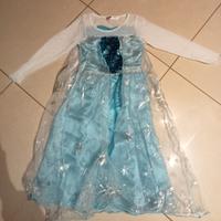 VESTITO FROZEN CARNEVALE BAMBINA