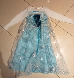 VESTITO FROZEN CARNEVALE BAMBINA