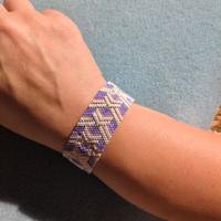 Bracciale Geometric Purple