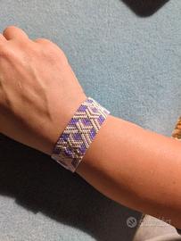 Bracciale Geometric Purple