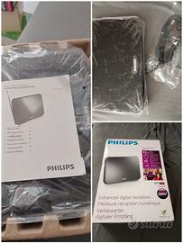 Antenna TV da Interno Amplificata Philips Nuova 