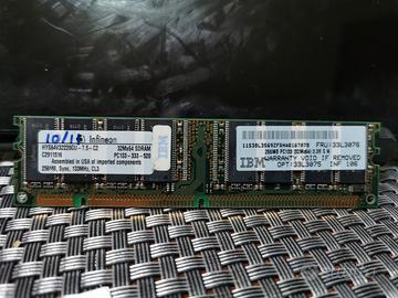 2 Memorie RAM SDRAM  256 MB
