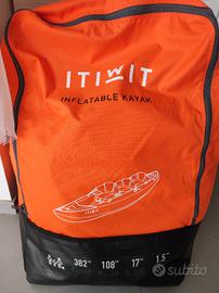 canoa gonfiabile decathlon 2/3 posti 
